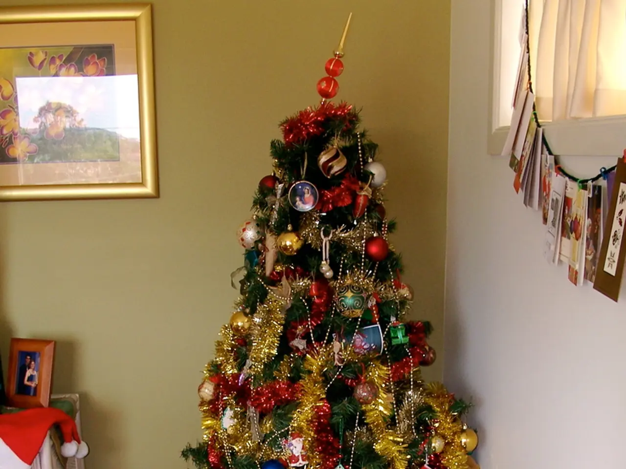 Festive adornments for outside during vacation periods