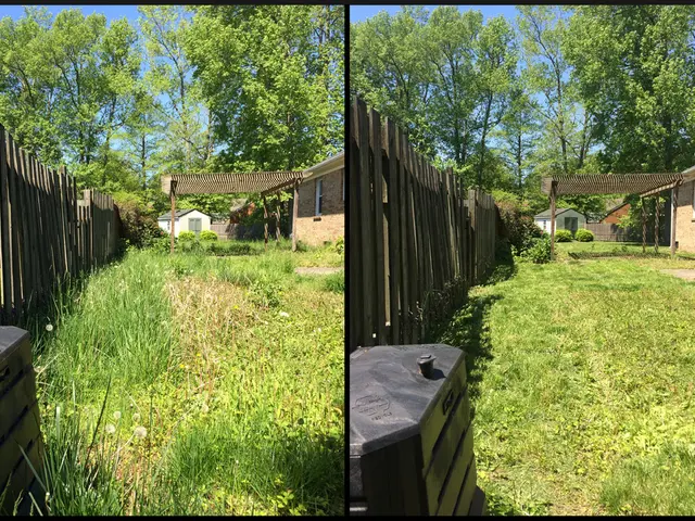 Summer's here, and the rooftop repairs at Santana houses have commenced