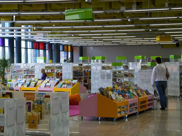 Library revives in Cösitz once more.