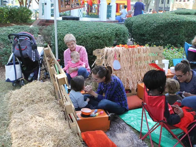 Cozy farmhouse for children's Christmas celebration on the overnight