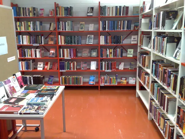 Unique shelving idea found in Sharon Stone's entryway alters storage approach; seemingly replicable...