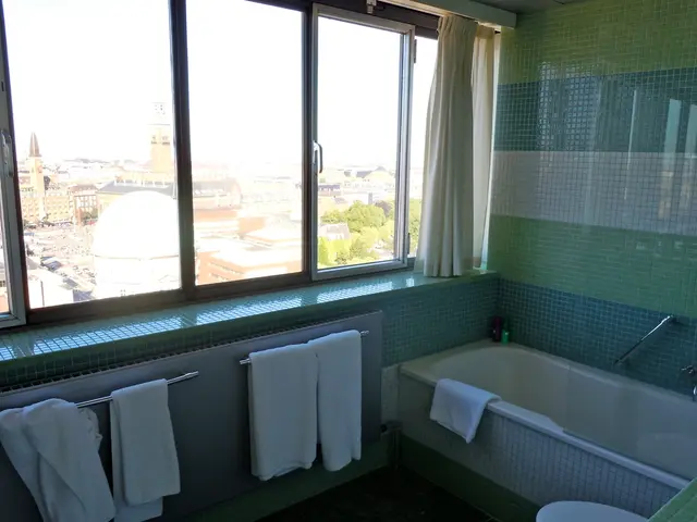 Modern home sauna incorporates age-old wellness customs from various cultures with a sleek, modern...