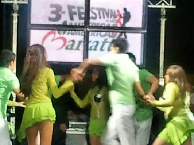 Theatre troupe, Kaarst, in the midst of rehearsals for the upcoming production, "Blood Wedding", at...